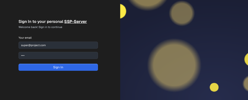 Featured image of post Control Panel for Open SSP Server — Basic Version in Development